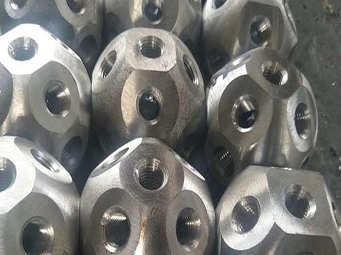 永城螺栓球网架杆件制作